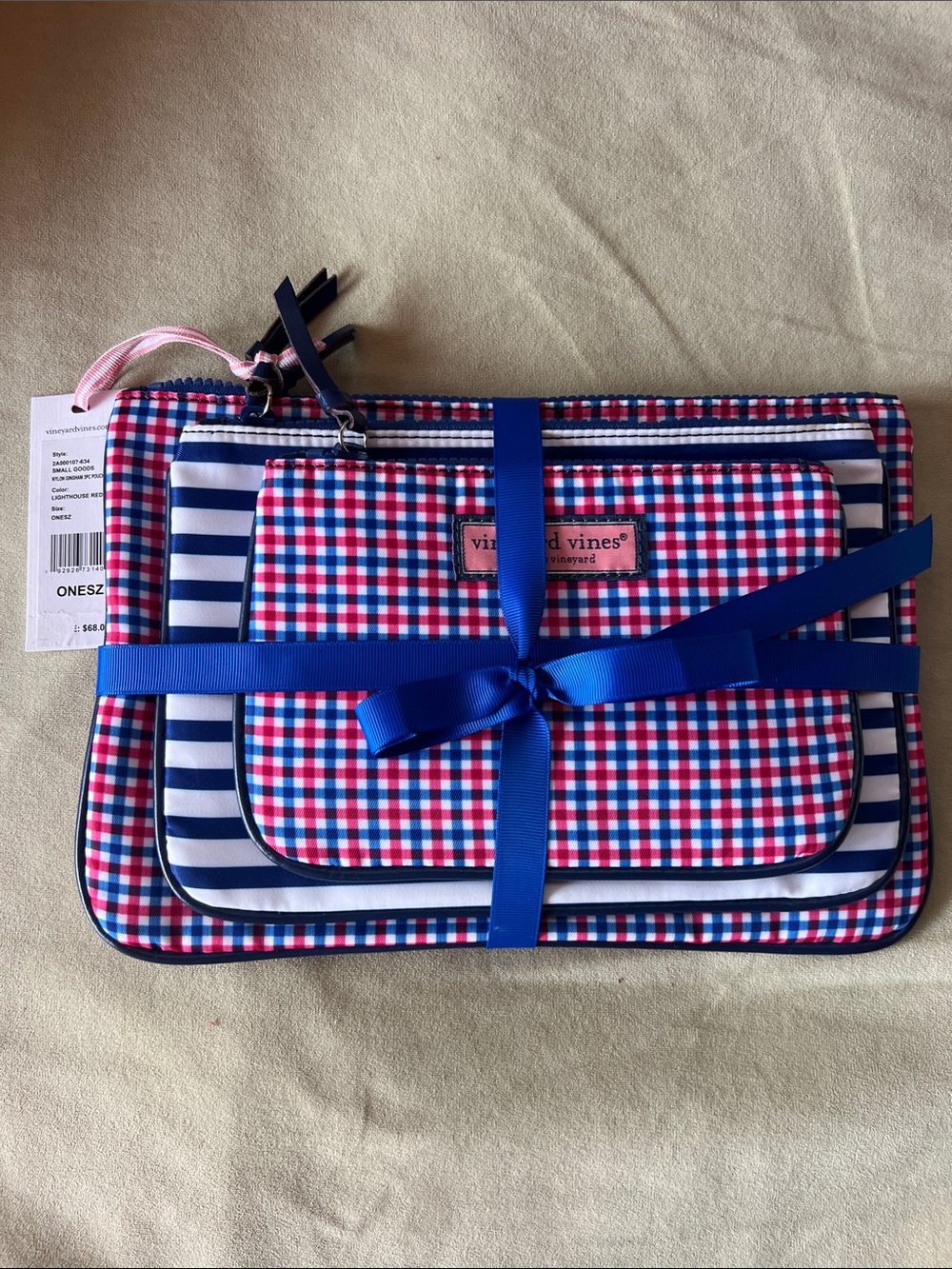NWT 3 Piece Pouch Set